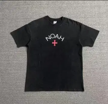 NOAH 블랙 티셔츠 M 사이즈