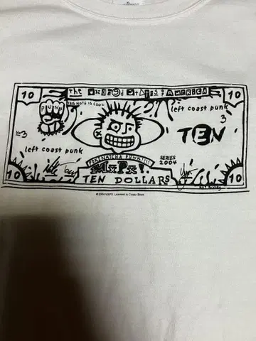 MxPx 달러 지폐 T셔츠