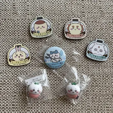 치이카와 쿠라스시 마그넷 시트 캔뱃지 피규어
