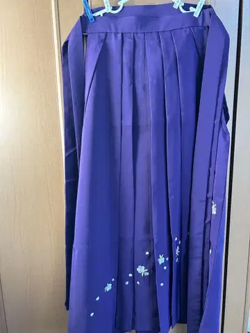 보라색 하카마 91cm