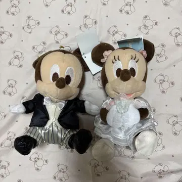 웨딩 인형 미키 & 미니 2개 세트