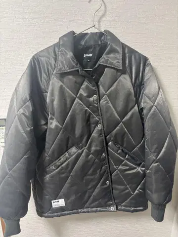 Schott 퀼팅 자켓 M