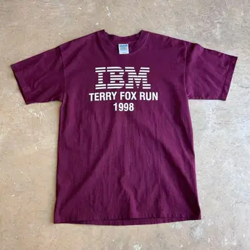 90s IBM 티셔츠 TERRY FOX RUN 1998년 티셔츠
