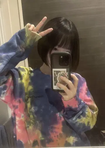 RIVERSIDE 로고 TIE-DYE SWEAT 리바사이