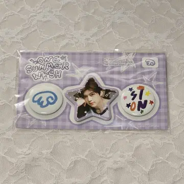 NCT ONE SUMMER WISH 전시회 사진전 캔뱃지 시온