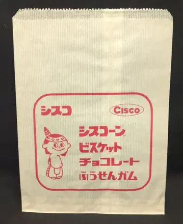 시스코 종이 봉투 시스코 콘/비스킷/초콜릿/풍선껌/시스코 콘보이