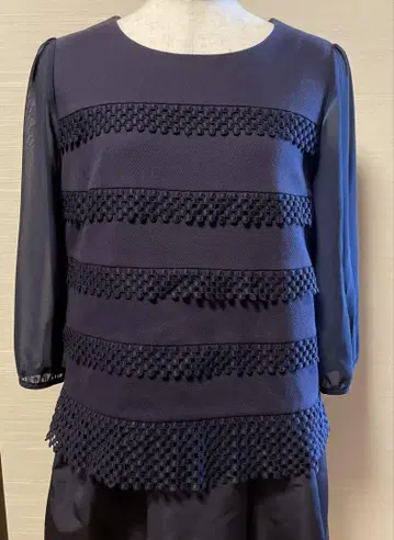TO BE CHIC 네이비 튜닉 44 사이즈