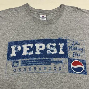 USA 90s Pepsi 기업 티셔츠 펩시 굿 프린트