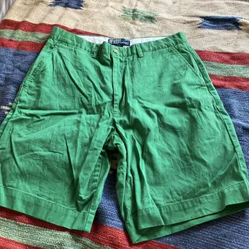 구제 의류 90's Ralph Lauren 랄프 로렌 그린 하프 팬츠