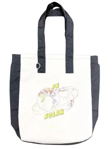 하자 있는 미사용 새상품 PS Paul Smith 토트백 화이트 x 블랙