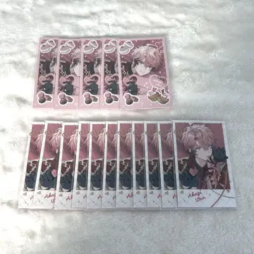 니지산지 아카기 웬 melty Valentine 폴라로이드풍 카드