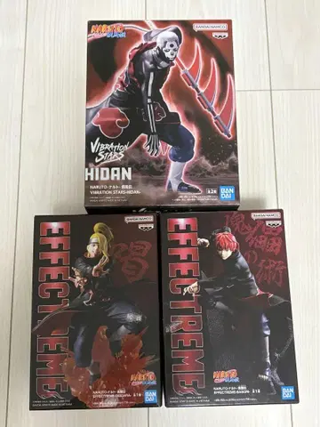 미개봉 NARUTO 피규어 3세트