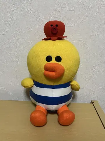 LINE FRIENDS 샐리 봉제 인형 마린 문어 SALLY 레어