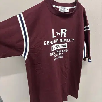 Labrador 버건디 T셔츠