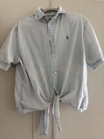 Polo Ralph Lauren 반팔 셔츠 S 라이트 블루
