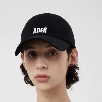 Ader error 블랙 야구 모자