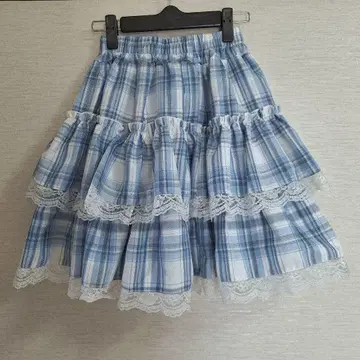 하늘하늘 티어드 레이스 스커트 프리 볼칸&아프로디테