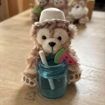 더피 봉제 인형 키링
