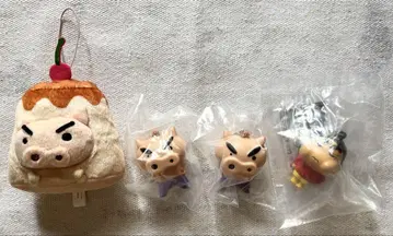 짱구는 못말려 부리부리자에몽 마스코트 세트