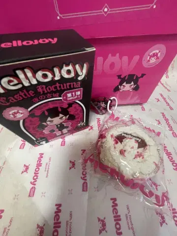 Mellojoy 스퀴즈 밤의 고성 벨벳 심연 빵빵 팬케이크