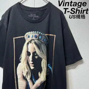 [ US 규격 ] 레어 ELLIE GOULDING 티셔츠 블랙 L