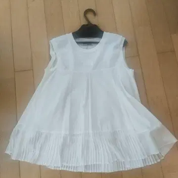 LASUD ACTIVE 밑단 플리츠 티셔츠 차콜 그레이 야마다야