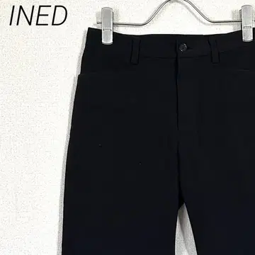 INED 슬랙스 테이퍼드 팬츠 앵클 기장 포켓 부착 일본제
