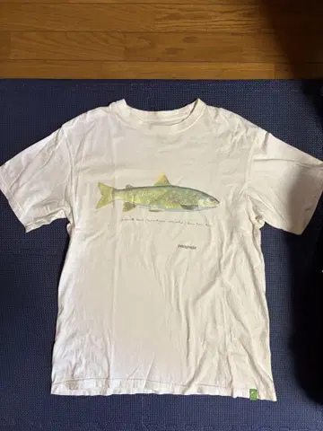 Patagonia 물고기 프린트 티셔츠 M