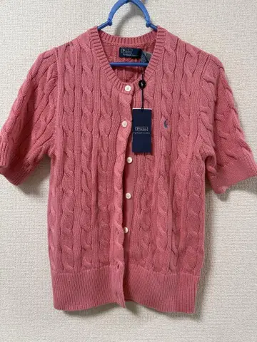 [택 포함 새상품] Polo by Ralph Lauren 반팔 가디건