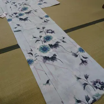 여성용 브랜드 유카타 면, 미사용 시침실 부착