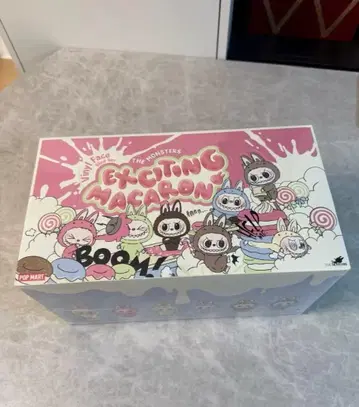 POP MART Exciting Macaron Boo 6종 세트
