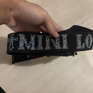 십자가 반짝이 벨트