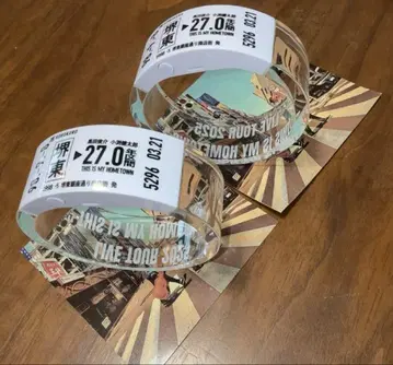 코부쿠로 투어 2025 팔찌 LED 라이트 [화이트] 2개 세트