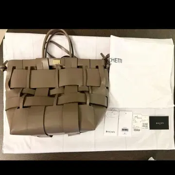 zanchetti WOVEN SHOPPER 메쉬 토트백 가방