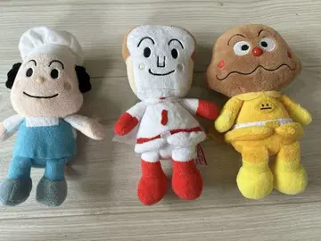 버터누나 식빵맨 카레빵맨 봉제 인형 인형 세트