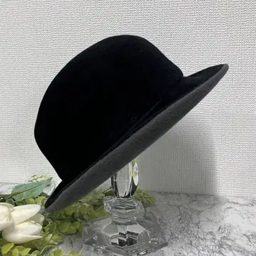 CHIYODA 모자 벨벳 블랙 57cm