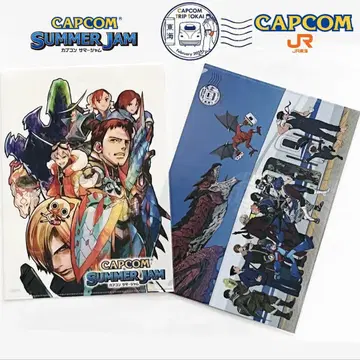 캡콤 CAPCOM 클리어 파일 2매 세트