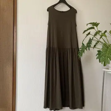mizuiroind 민소매 원피스 cotton 100%