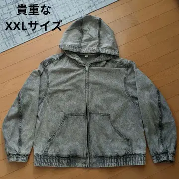 GU 그레이 후디 자켓 XXL
