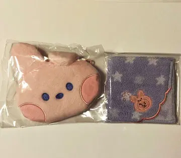 BT21 COOKY 미니 타월 손수건 파우치 BTS 정국