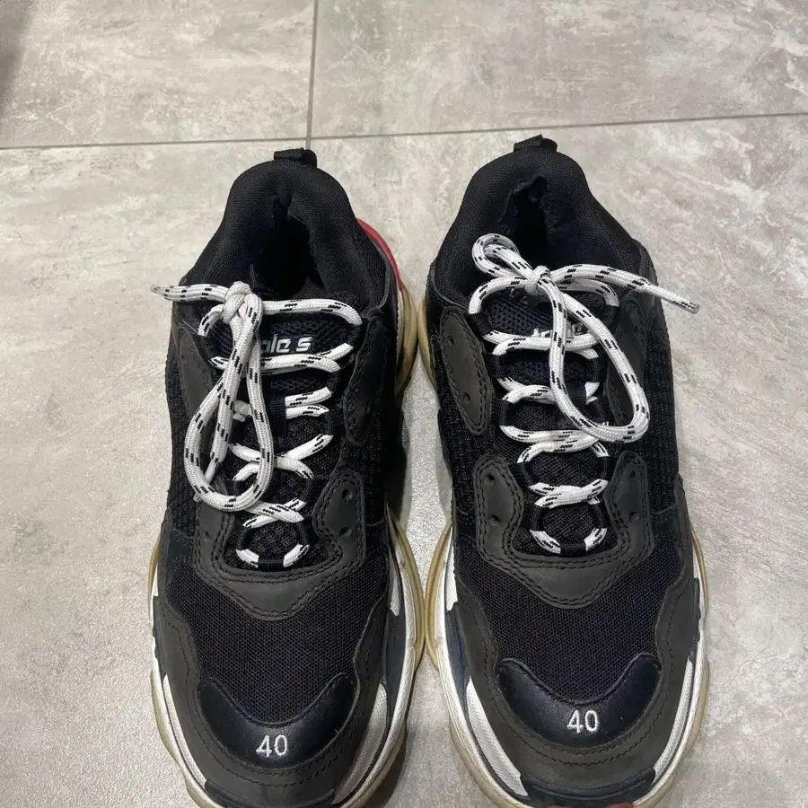 Balenciaga Monday スニーカー ブラック 40 BALENCIAGA