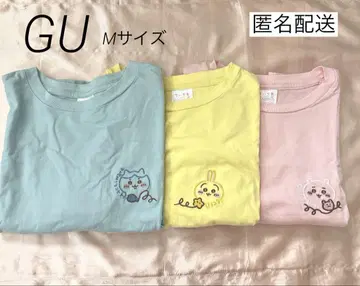 GU 치이카와 KIDS 그래픽 티셔츠 M 사이즈 3개 세트