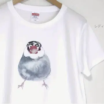 문조 티셔츠 LL 새 패턴 티셔츠