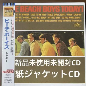 AOR 종이 자켓 CD 비치 보이즈/투데이