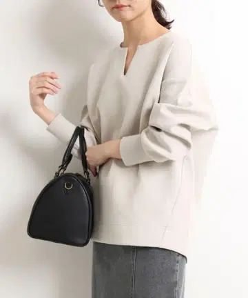 SLOBE IENA 골판지 코쿤 풀오버
