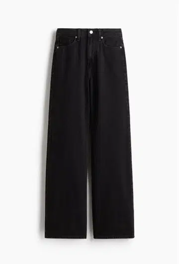 H&M 와이드 울트라 하이 데님