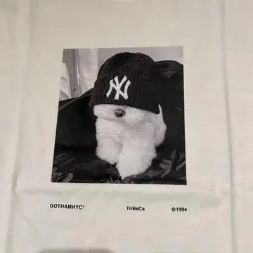 GOTHAM.NYC 고담 NYC 티셔츠 GN1385W 화이트 L