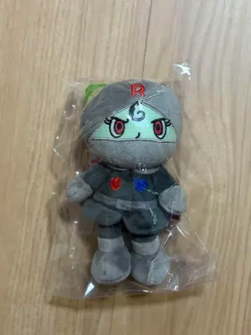 블랙 롤빵소녀 봉제인형 호빵맨