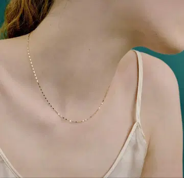 새상품급 Les bonbon Victoria Necklace 골드