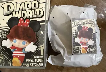 POPMART DIMOO WORLD 미니 봉제 인형 펜던트